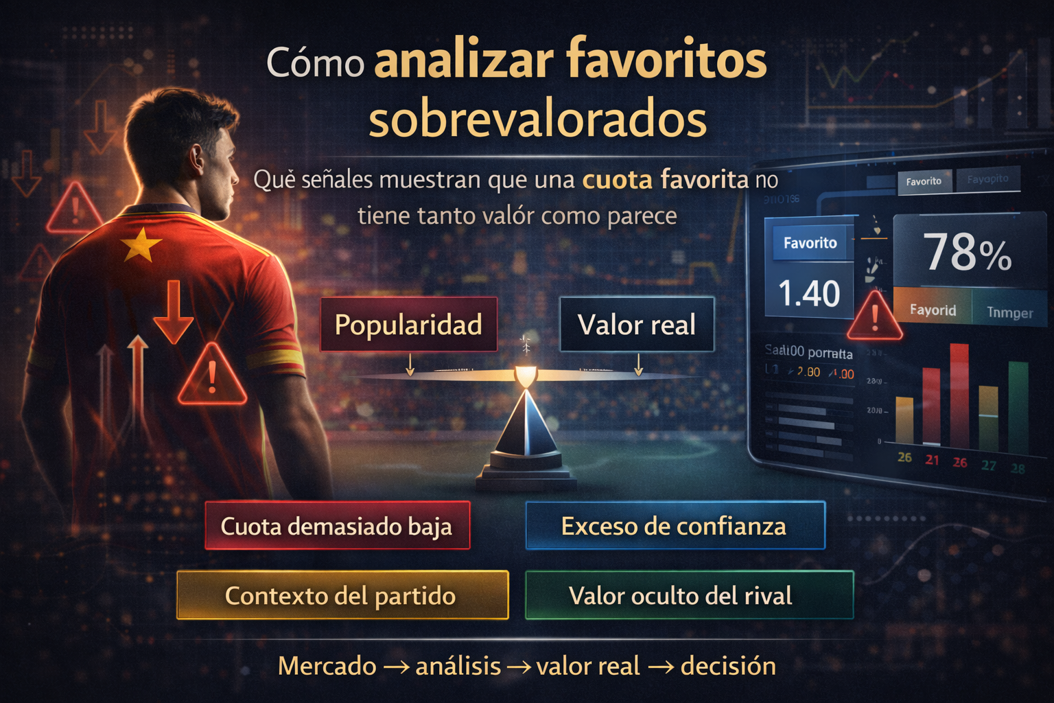 Cómo analizar favoritos sobrevalorados