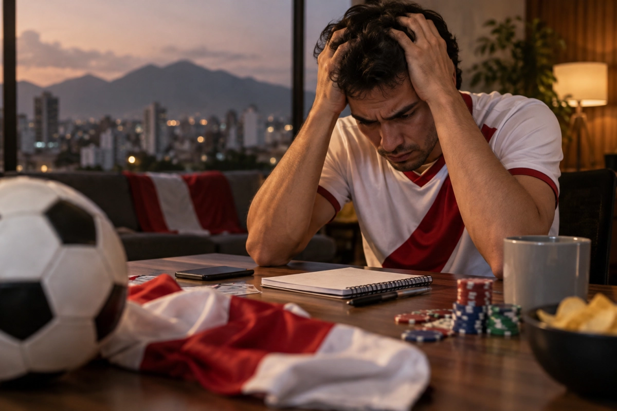 El Tilt en Apuestas Deportivas Perú: Cómo las Rachas Negativas Alteran tu Criterio